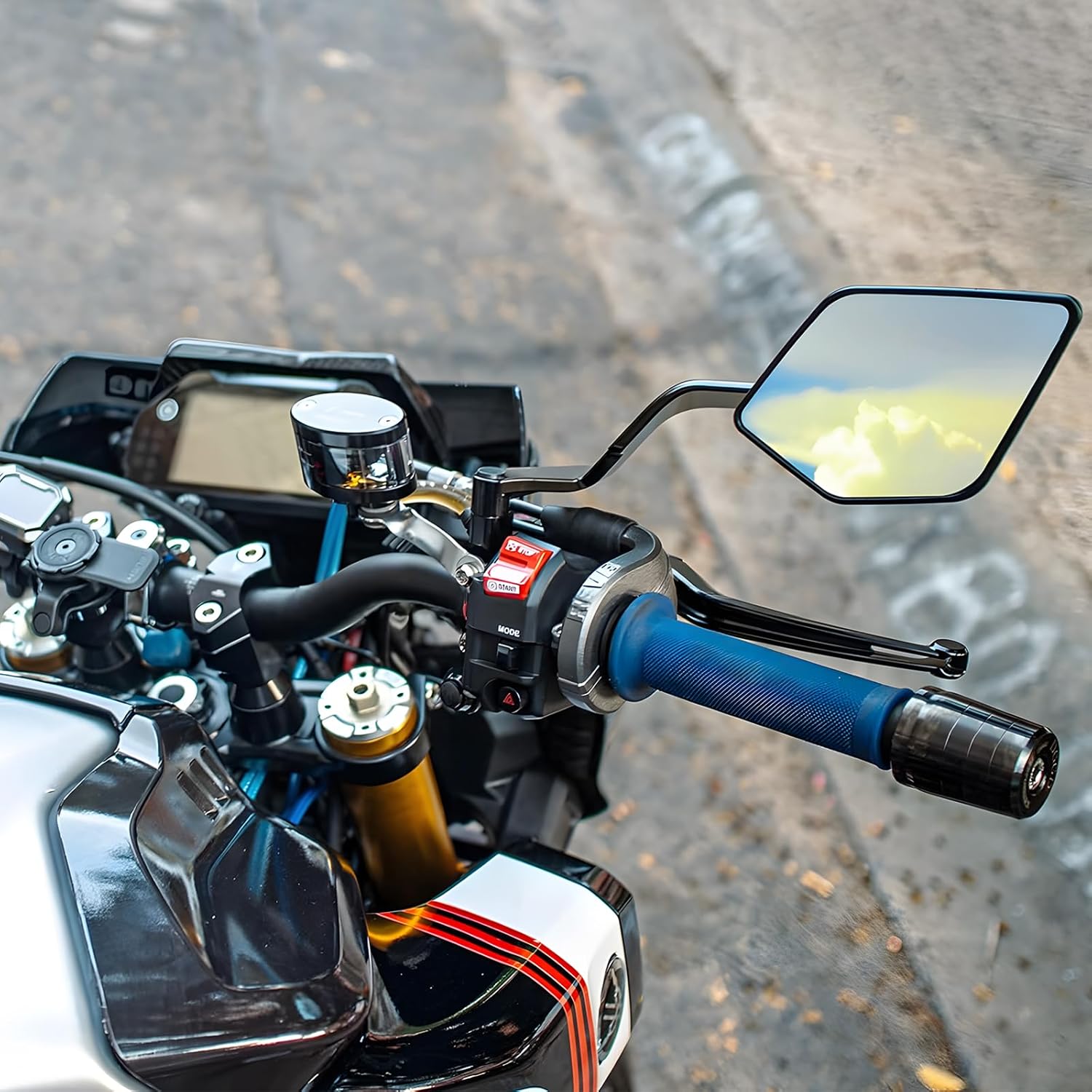 Specchi moto Stealth max Kit s - Xmax Tech Max Accessories recensione e prezzo