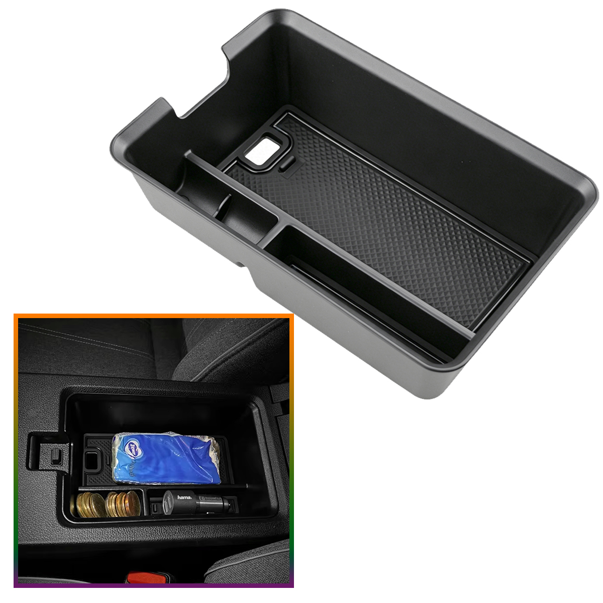 Vano portaoggetti per bracciol - Tech Accessories Storage recensione e prezzo