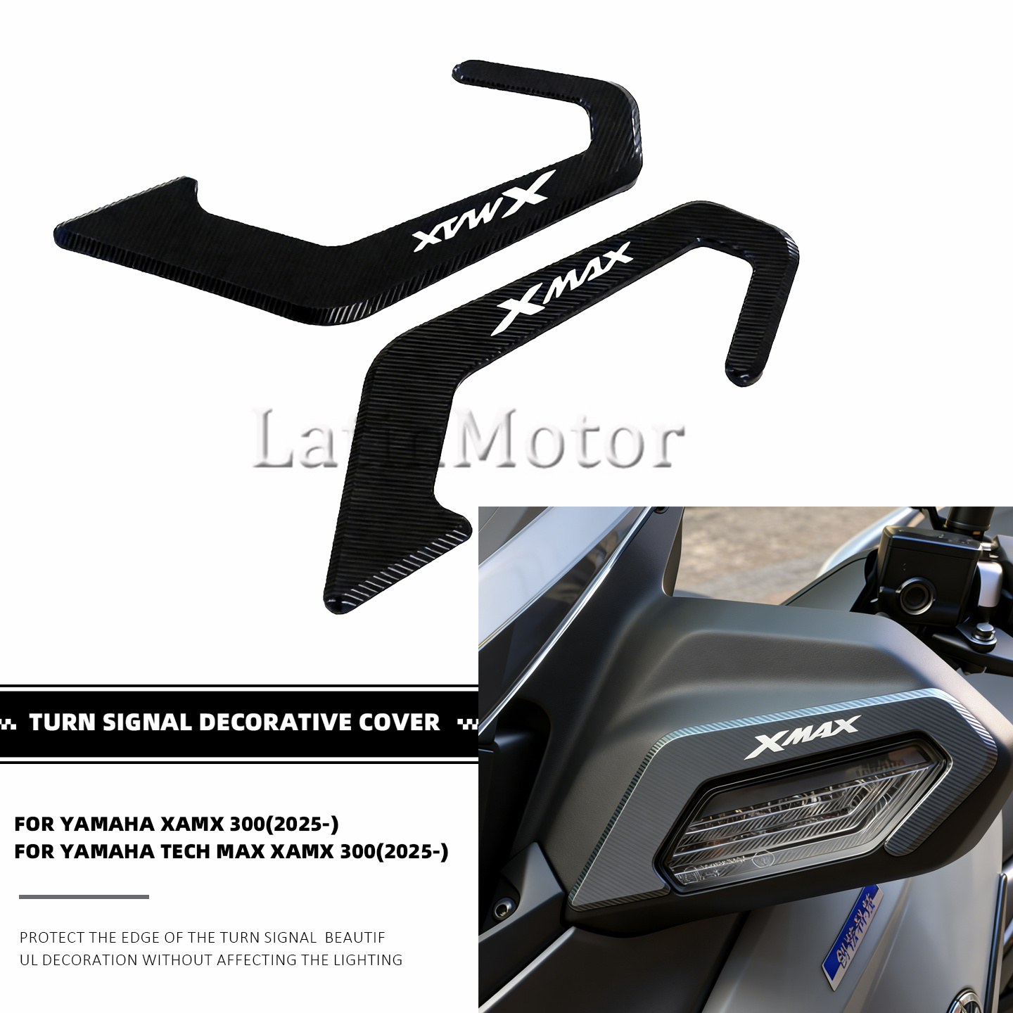 Per Yamaha XMAX300 XMAX TECH M - Xmax Tech Max Accessories recensione e prezzo